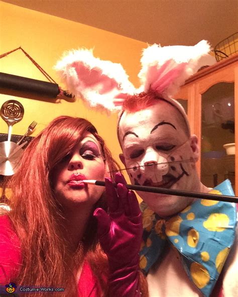 Jessica and Roger Rabbit - Couple's Halloween Costume | Best DIY Costumes