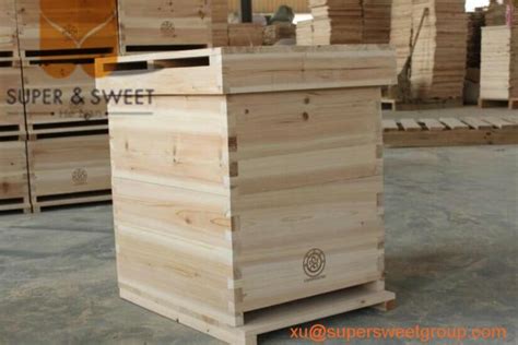 10 Frames Beekeeping Langstroth Beehive Bee hive Two Layer Hive with ...