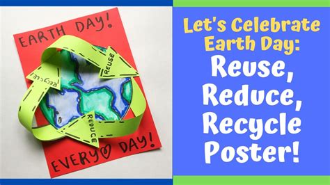 Cassie Stephens: Earth Day Art Lessons: Reuse, Reduce, Recycle Poster!