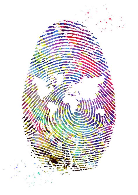 Fingerprint Digital Art by Erzebet S - Fine Art America