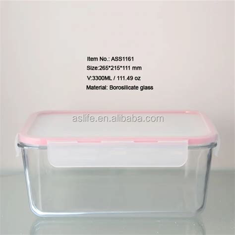 Hermetically Sealed Food Box! Huge 3.3l/111.49oz Airtight Food ...