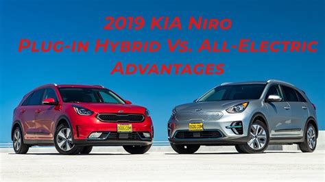 2019 KIA Niro Plug-in Hybrid vs. All-Electric Comparisons - YouTube