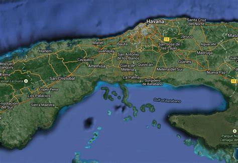 Barreras Map | Cuba Google Satellite Maps | Map of cuba, Google satellite, Satellite maps