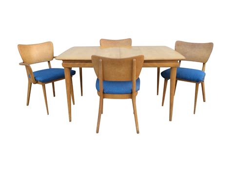 1960's Modern Heywood Wakefield Dining Set on Chairish.com Table And ...
