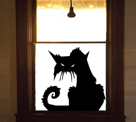 20+ Scary Halloween Window Decals – The Urban Decor