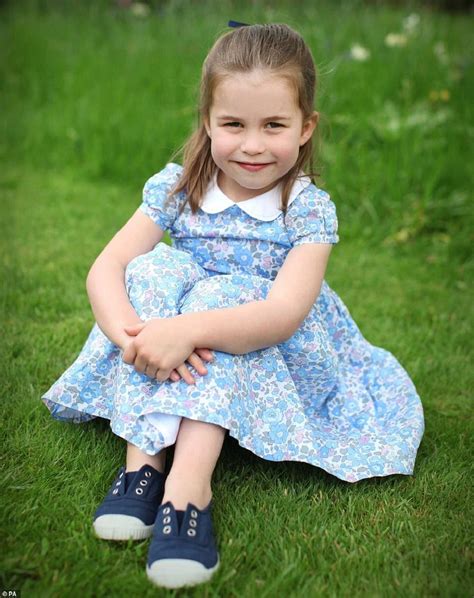 Des photos de la princesse Charlotte dévoilées pour ses 4 ans - Madame ...