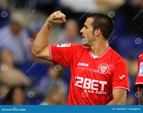 Alvaro Negredo of Sevilla FC Editorial Image - Image of club, spanish ...