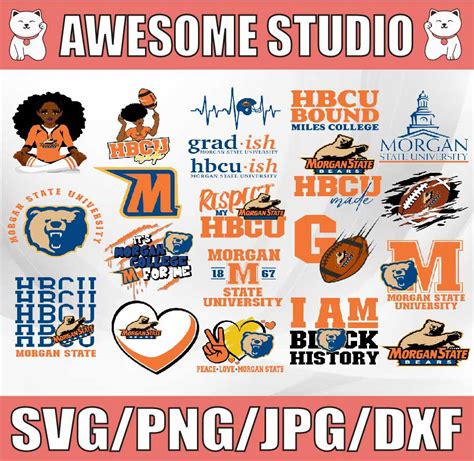 20 Files Morgan State Svg, HBCU Teams svg, HBCU Football Svg - Inspire Uplift