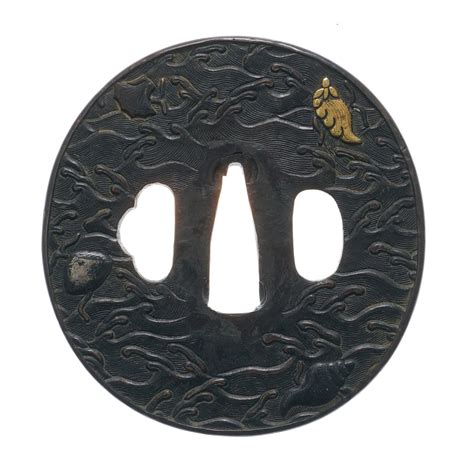 Antique Tsuba for Samurai Sword with Hozon NBTHK Certificate(T-73) | Samurai Museum Shop