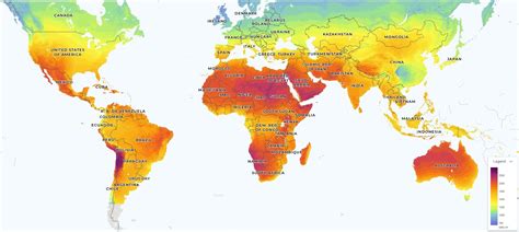 Solar potential by country - WeMake Consultores