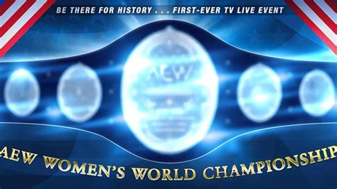 AEW Will Crown First Women's Champion During TV Show Premiere