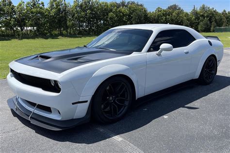 White 2020 Dodge Challenger Scat Pack Widebody Is Begging for Engine ...