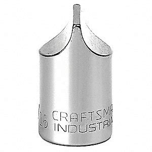 CRAFTSMAN INDUSTRIAL Drag Link Socket, 1/2 Dr, 15/16 In, Slotted ...