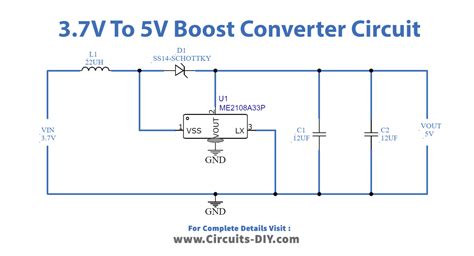 LM2577 Boost Converter Circuit Step Up Datasheet Pinout, 59% OFF