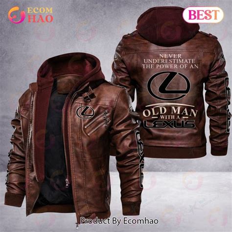 Lexus Leather Jacket - Ecomhao Store