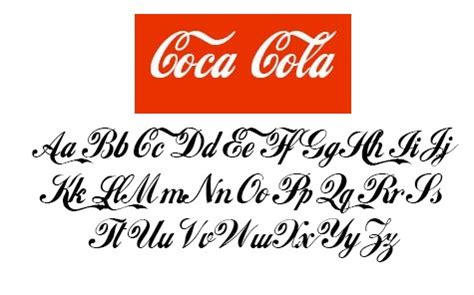 Coca Cola Logo Font