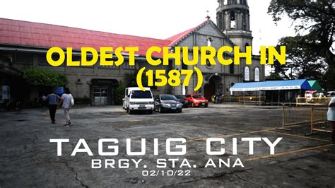 BRGY. STA. ANA , TAGUIG, CITY WALKING TOUR - YouTube