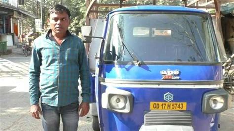 Bizarre as it may sound but an auto driver was fined in Sonepur for not wearing a helmet