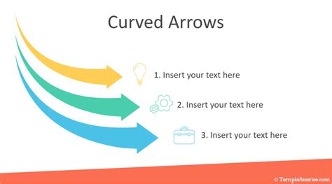 Powerpoint Circular Arrow Template