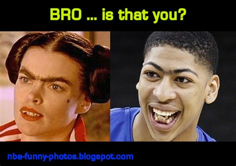 Anthony Davis Unibrow | NBA FUNNY MOMENTS