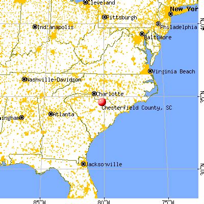 Chesterfield County, South Carolina detailed profile - houses, real ...