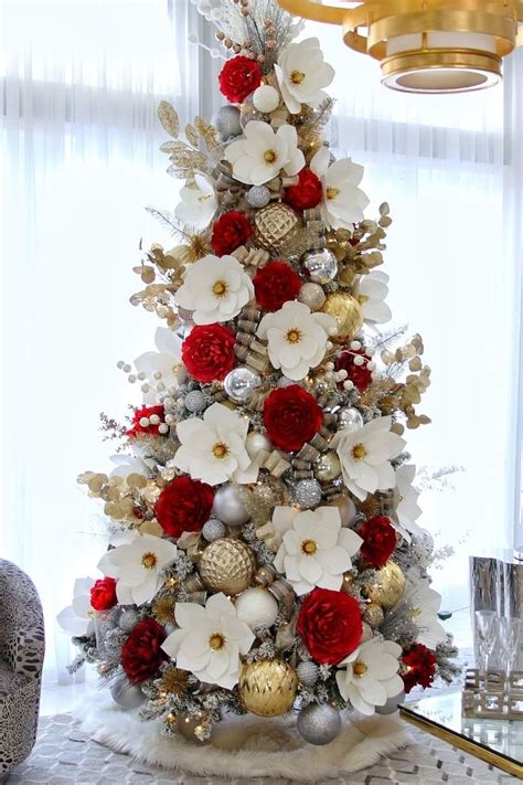 Create a Festive Wonderland with All Red Christmas Tree Decorations - See Our Top Picks ...