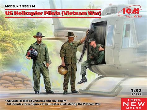 AVAILABLE! US Helicopter Pilots (Vietnam War) | AeroScale