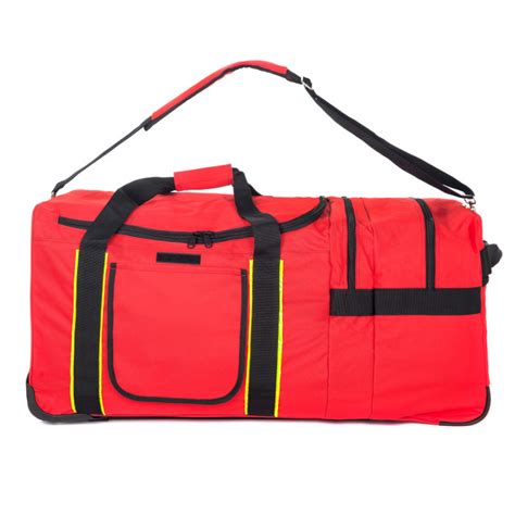 LM027 Rolling Firefighter Gear Bag Fireman Equipment Duffel with Wheels ...