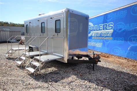 Custom Trailer - Bathroom Trailer | This 20 foot trailer has… | Flickr