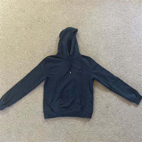 Dior CD Icon Hoodie (Navy Blue) Good as... - Depop