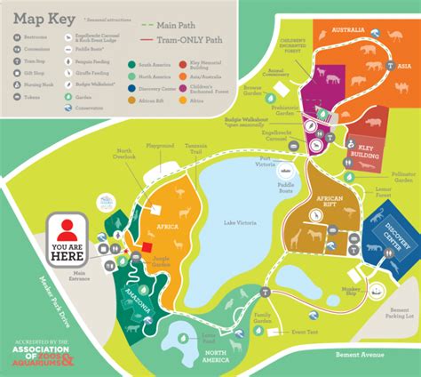 Mesker Park Zoo & Botanic Garden Map and Brochure (2018 - 2023 ...