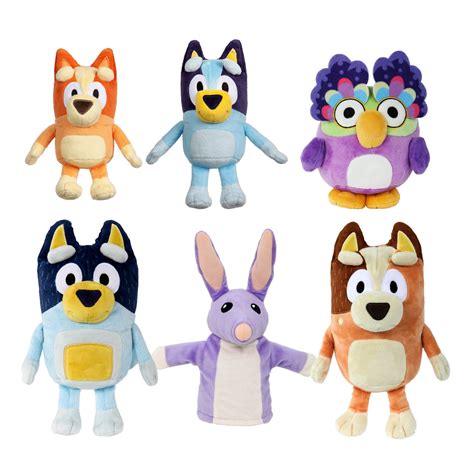 Buy Bluey Bob Bilby 8 Plush Toy Hand Puppet Preschool Ages 3 Online at ...