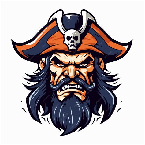 Premium Vector | Pirate mascot