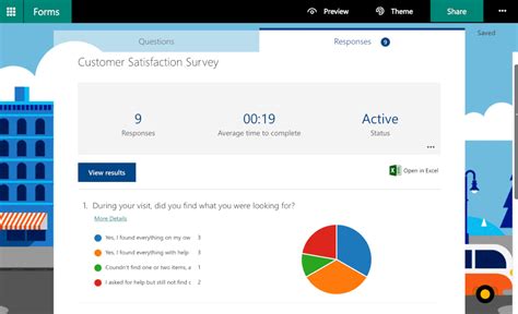 Microsoft Excel Survey Template