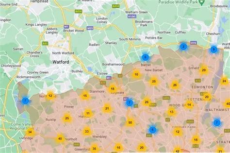 Maps shows exact ULEZ camera locations along Hertfordshire border - HertsLive