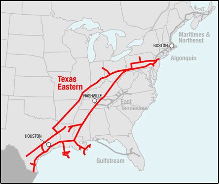 Tennessee Gas Pipeline Map | secretmuseum