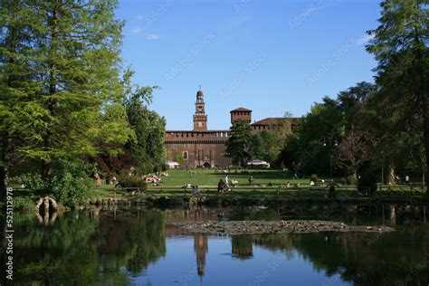 Castello sforzesco Stock Photo | Adobe Stock