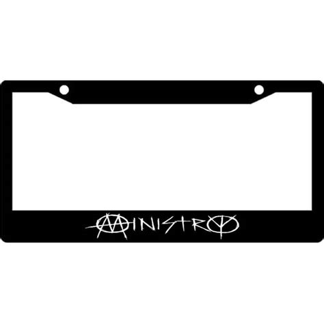 Ministry Band Logo License Plate Frame