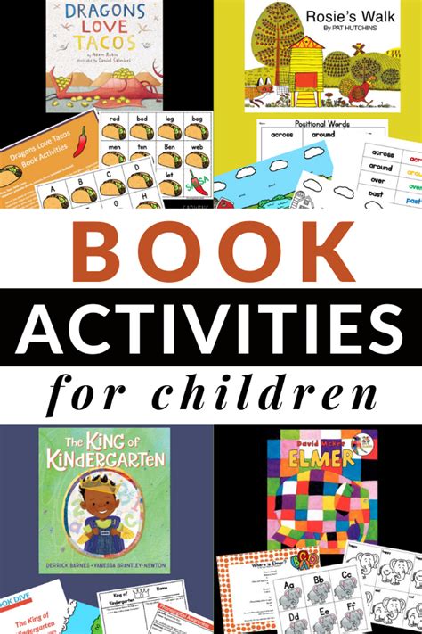 Big List of Book Activities for Children - Growing Book by Book