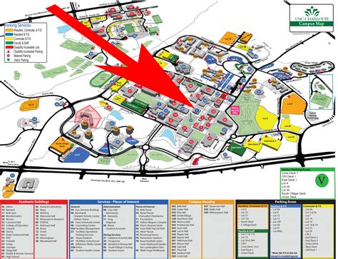 Uncc Campus Map