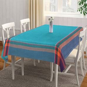 Turquoise Cotton Table Cover - Urban Ladder