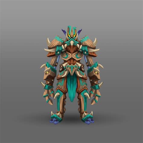 Arthur Lorenz - World of Warcraft - Racial Class Armor Design | Troll