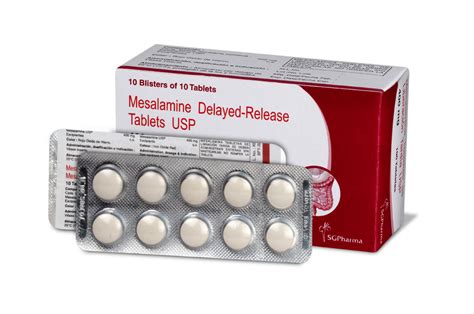 MESACOL Mesalamine Delayed-Release Tablets USP » SGPharma