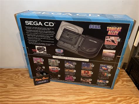 Sega CD Console Tomcat Alley Action System Pack (CIB) NTSC – Retro Game ...