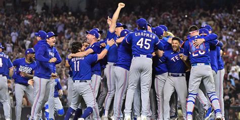 Baseball: Texas Rangers win first-ever World Series title