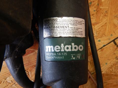 METABO CUT-OFF SAWS Tool