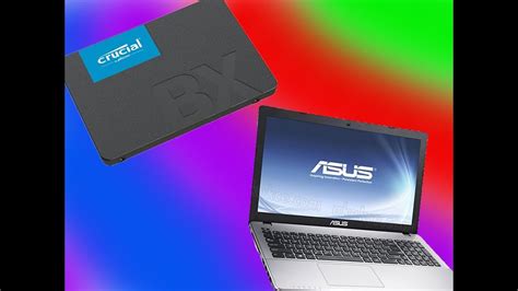 Laptop a SSD Takma (Asus x550cc) - YouTube