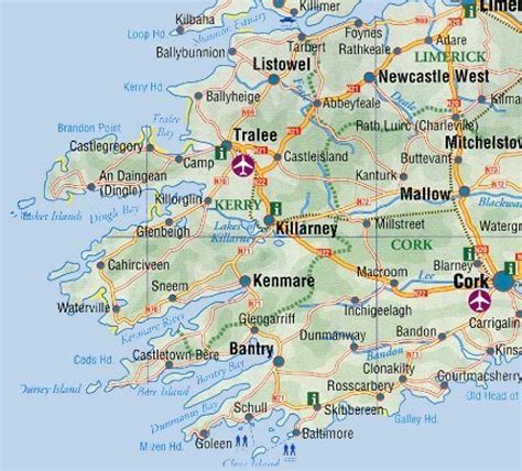 Ireland Maps Free, and Dublin, Cork, Galway