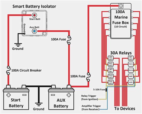 Dual Battery Isolator Wiring Diagram - Wiring Diagram