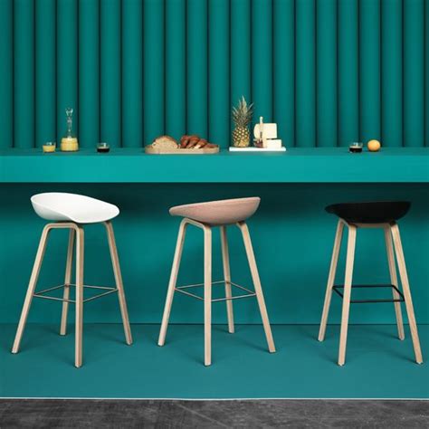 About a Stool bar stool, black - oak | Kitchen bar stools, Kitchen ...